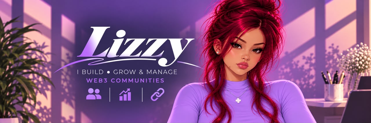 Lizzy: I build, grow and manage Web3 communities